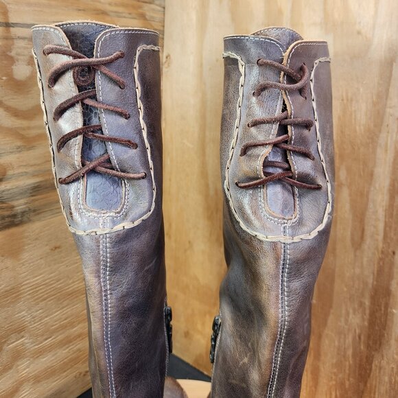 Bed Stu Manchester Tall Soft Leather Boots - Picture 6 of 13